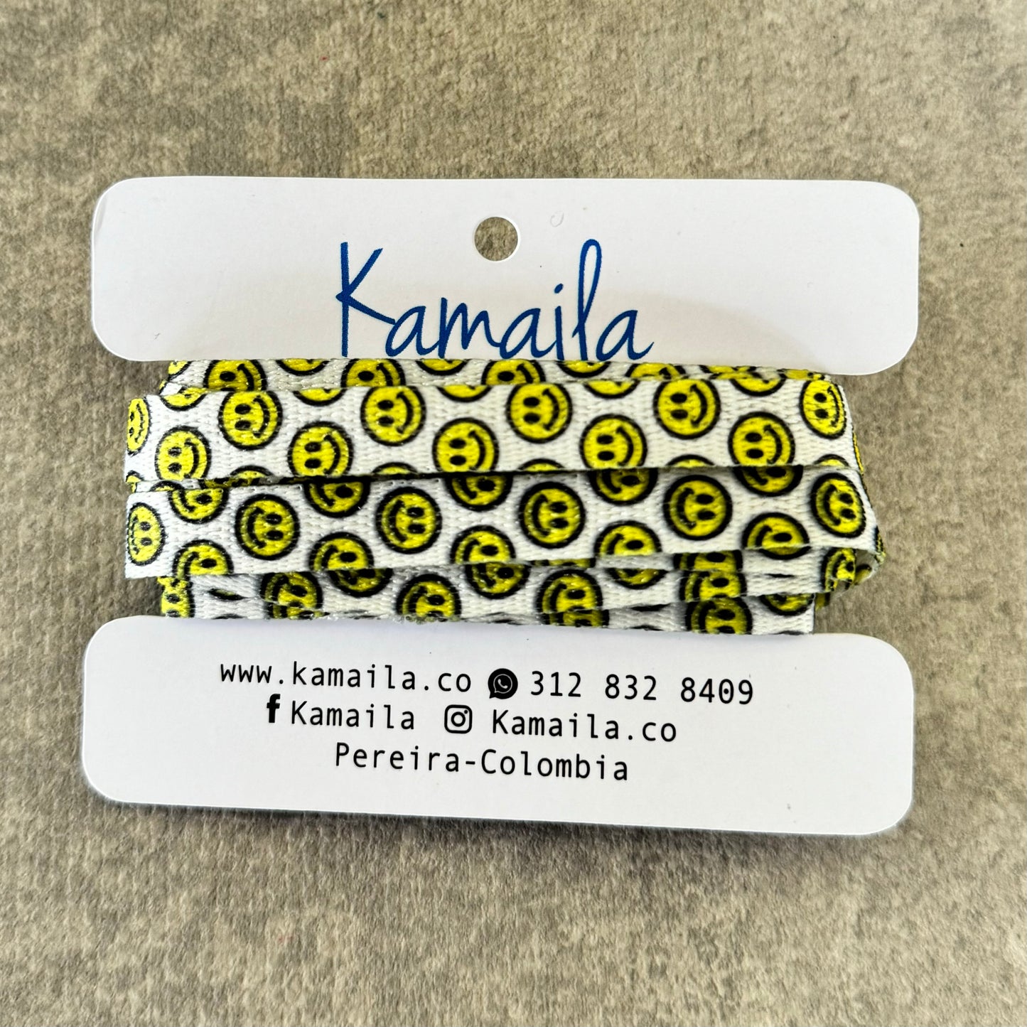 Cordones estampados animal print