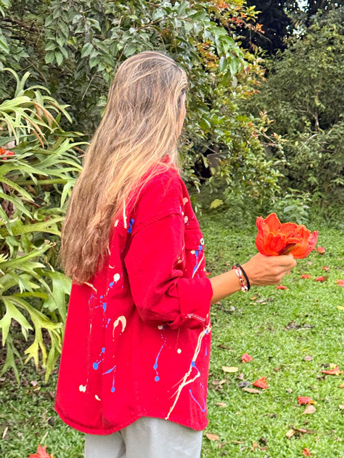 Chaqueta roja