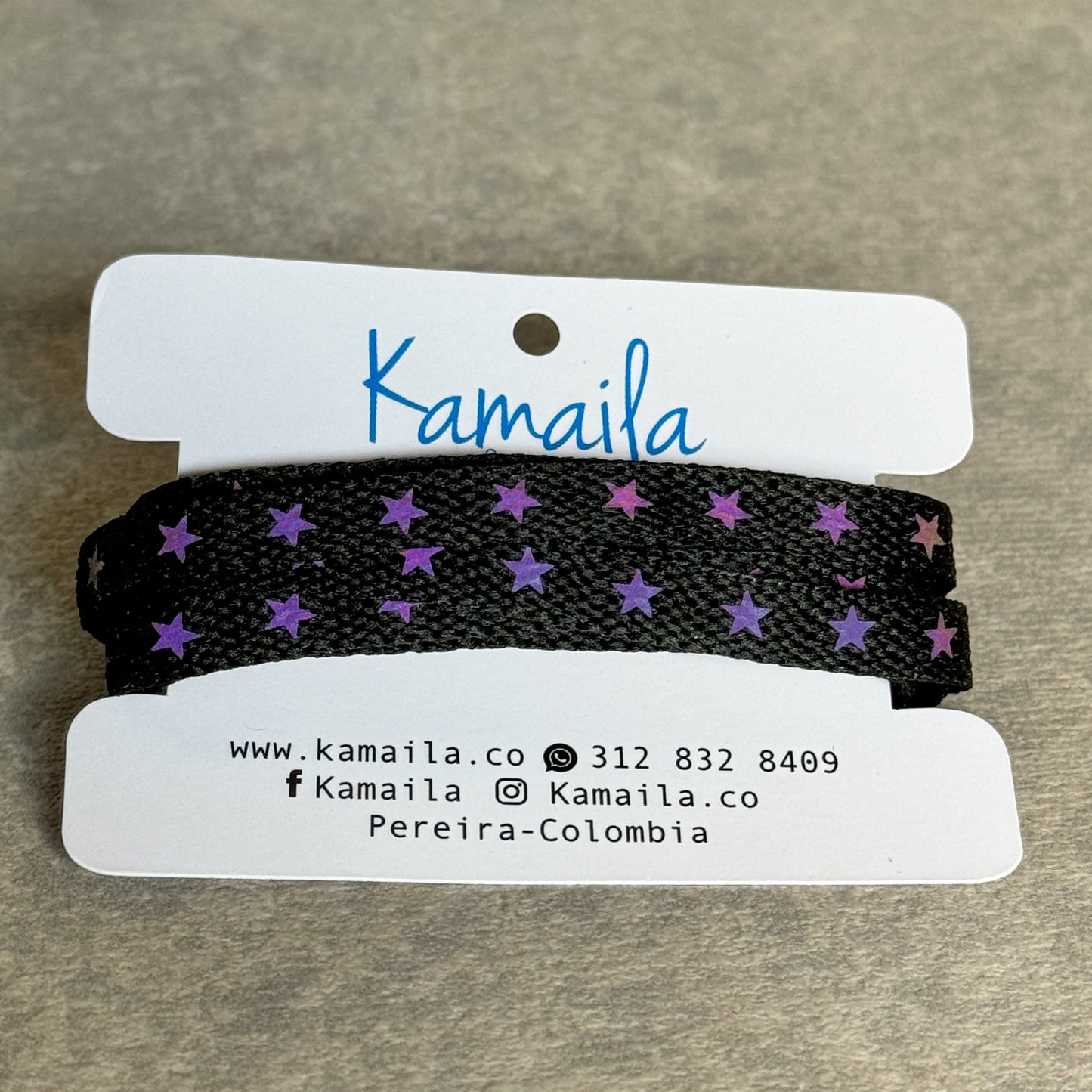 Cordones estampados animal print