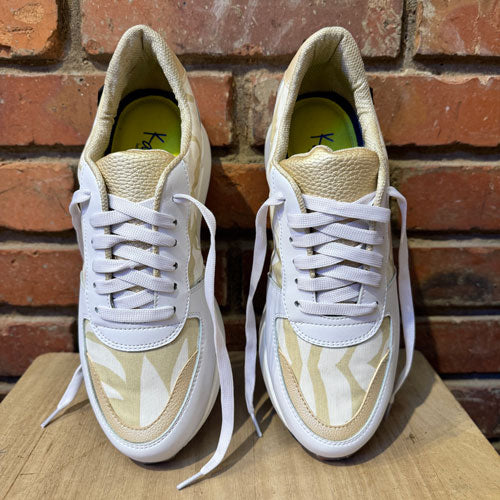 Tenis cebra blanco