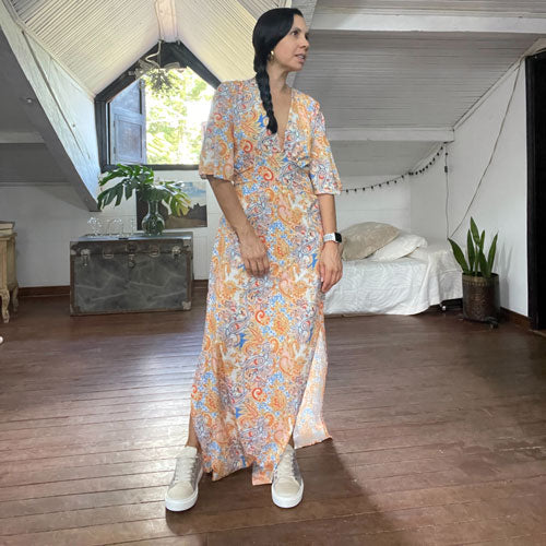 Yellow Bohemian Dress