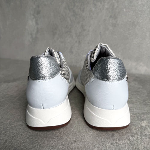 White-collared tennis court