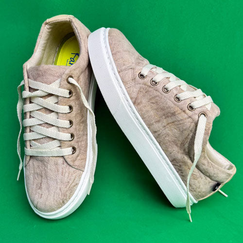 Jasper gold tennis shoes