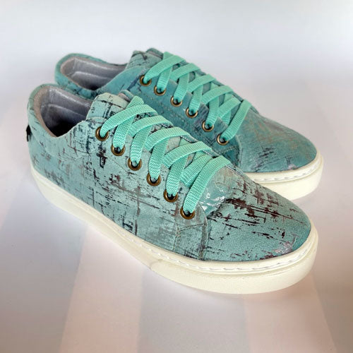 Mint green Malaga tennis shoes