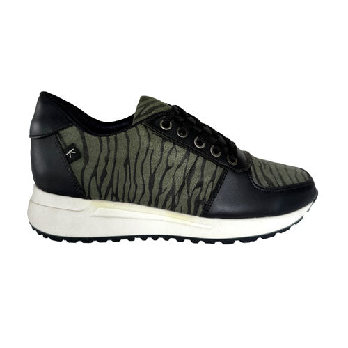 Tenis cebra verde