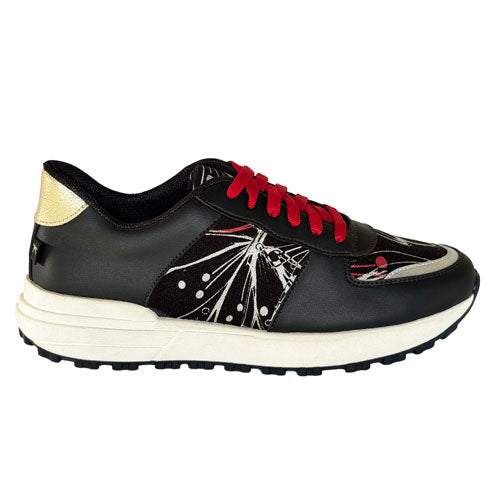 Black candle tennis shoes