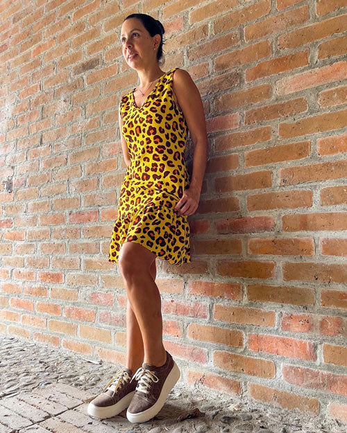 Vestido jacinta amarillo