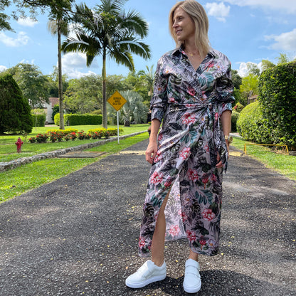 Cleopatra silk dress