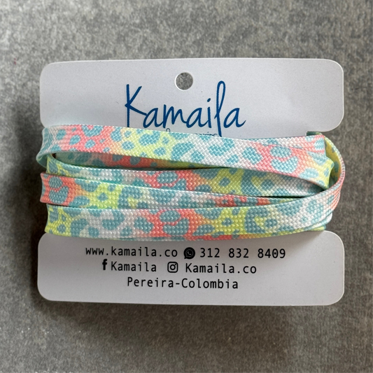 Cordones leopardo colores