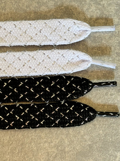 Cordones gruesos con brillo