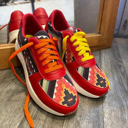 Tenis azteka rojo