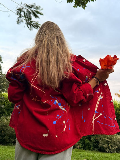 Chaqueta roja