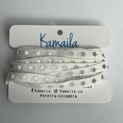 Cordones estampados animal print