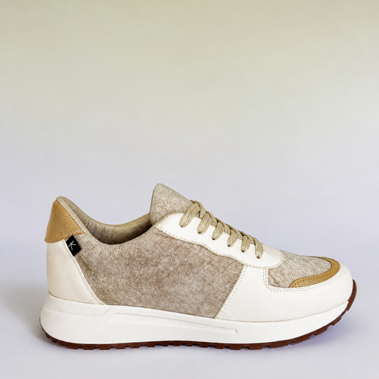 Tenis vichada crema
