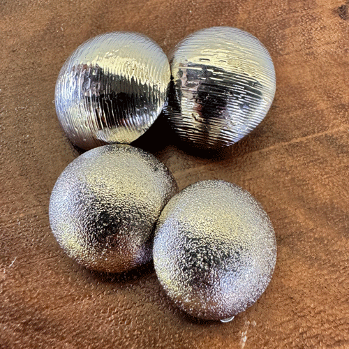 Aretes de cilp redondos