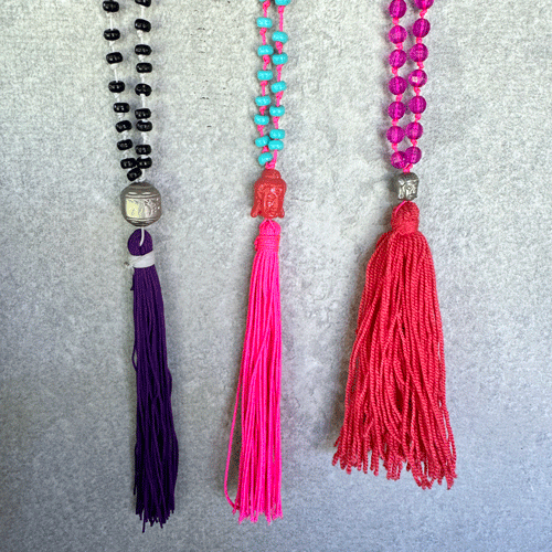Tassel necklace
