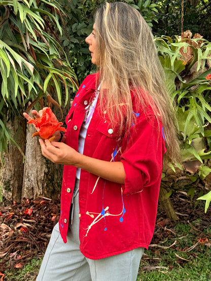 Chaqueta roja