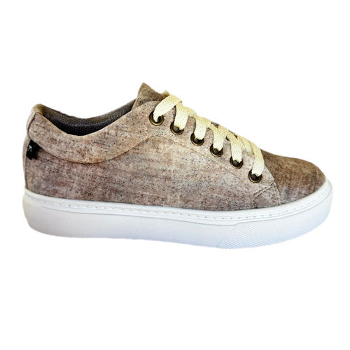 Jasper gold tennis shoes
