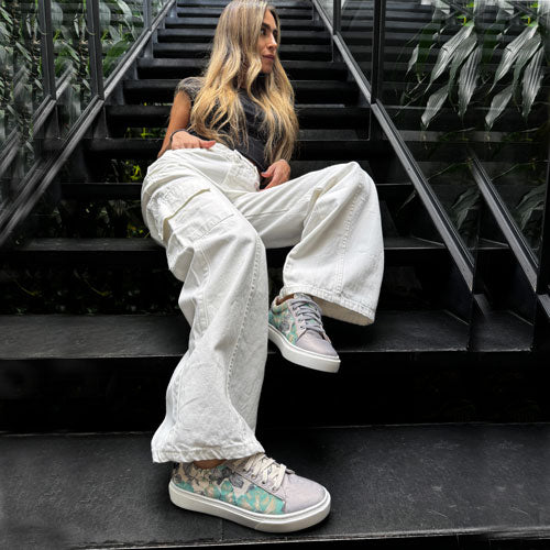 Tenis Makarena gris