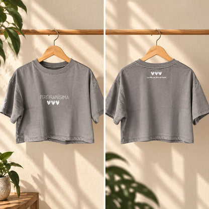 Camiseta gris Pereiranísima