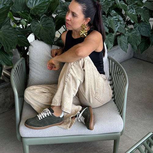 Tenis Sari verde