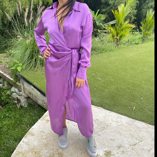Purple Cleopatra dress