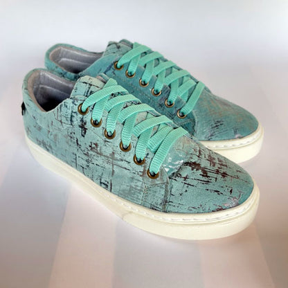 Mint green Malaga tennis shoes
