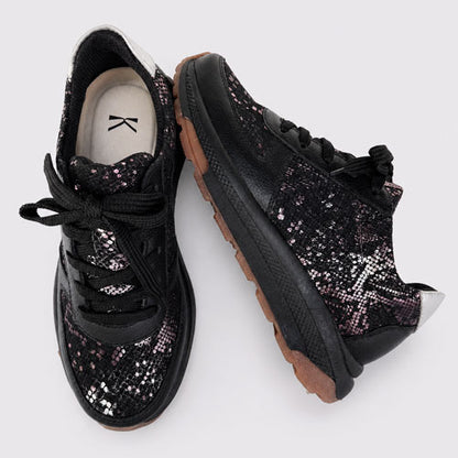 Tenis serpiente negro