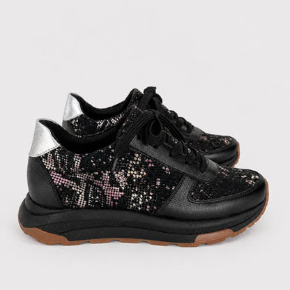 Tenis serpiente negro