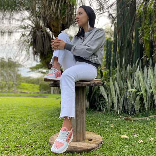 Chaqueta gallineto gris