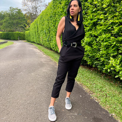 Black jumpsuit