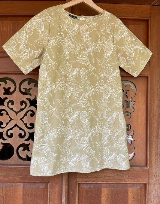 Leonor pineapple dress
