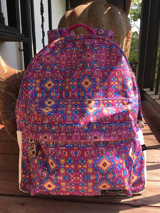 Purple Aztec Briefcase